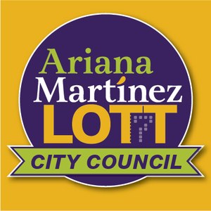 Ariana Martinez Lott campaign logo
